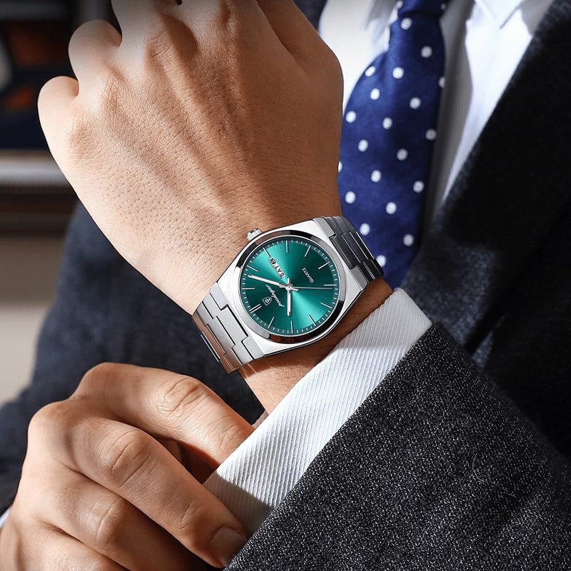 Poedagar 930 Men's Watch PG GN | Green