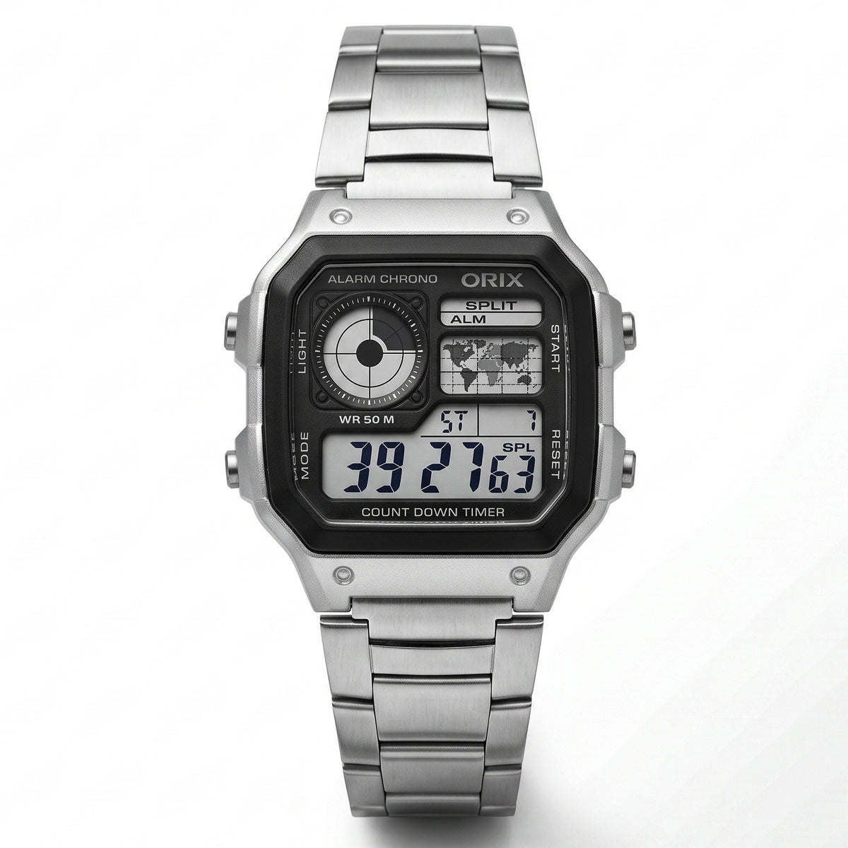 Orix Vintage Steel Men's Watch O SV | Silver