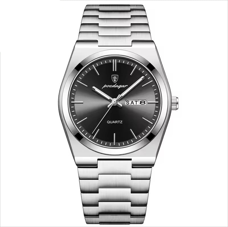 Poedagar 930 Men's Watch PG BLK | Black