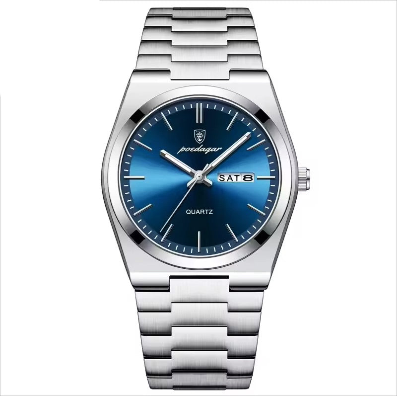 Poedagar 930 Men's Watch PG BL | Blue